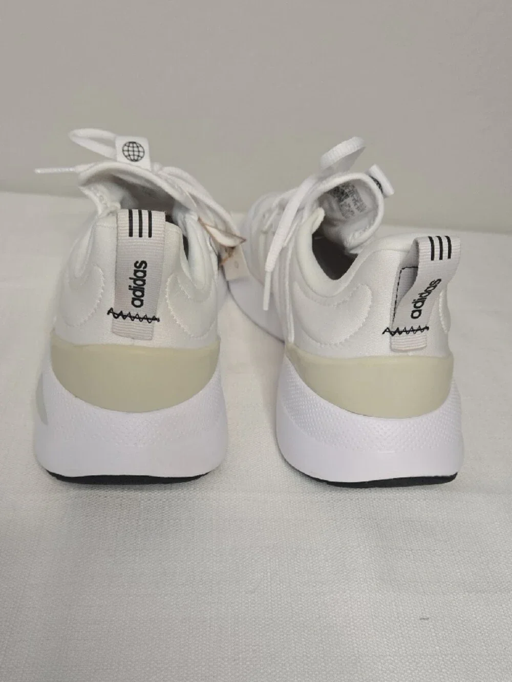 adidas Puremotion Super White Lace-Up Running Shoes